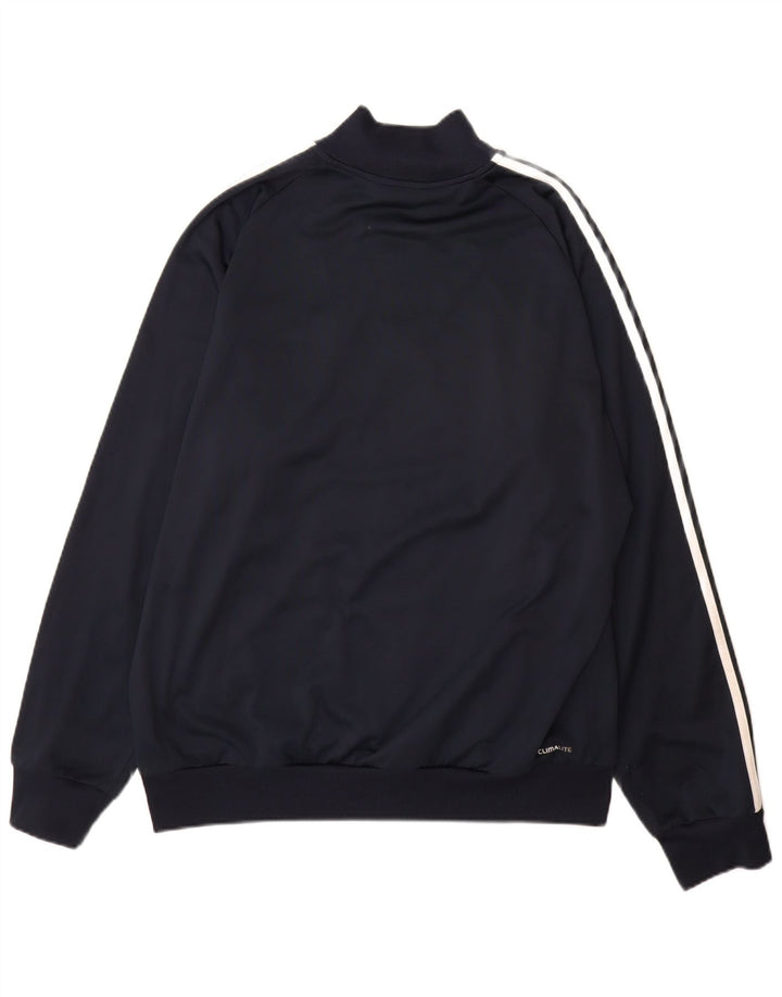 Adidas Męska bluza dresowa Clima 365, duża granatowa, poliestrowa