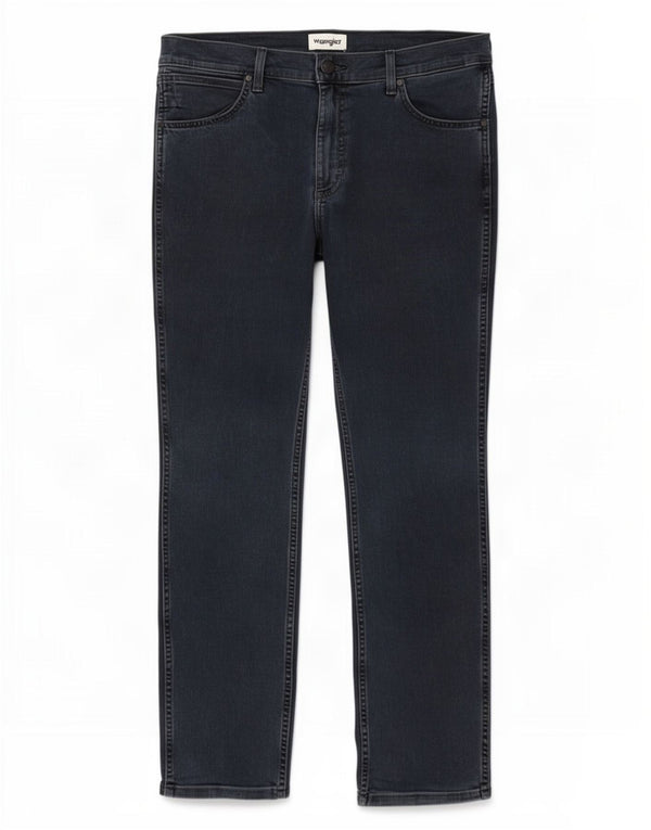 Wrangler Męskie Greensboro Straight Jeans W34 L32 Granatowa bawełna