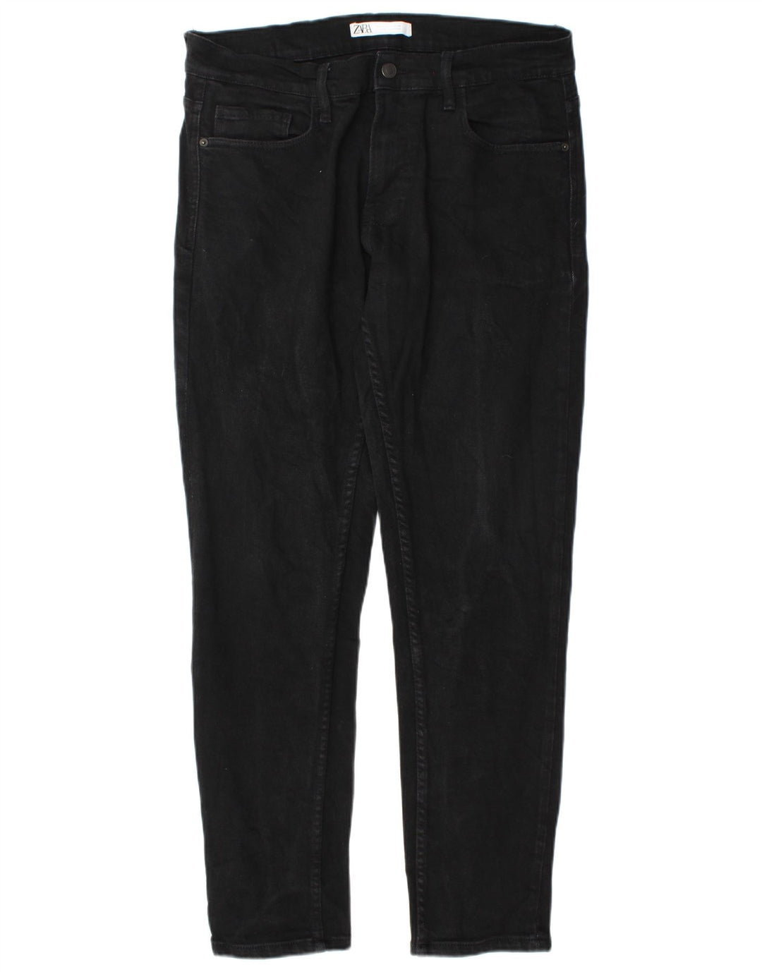 Męskie jeansy slim fit Zara EU 44 Large W34 L31 Black