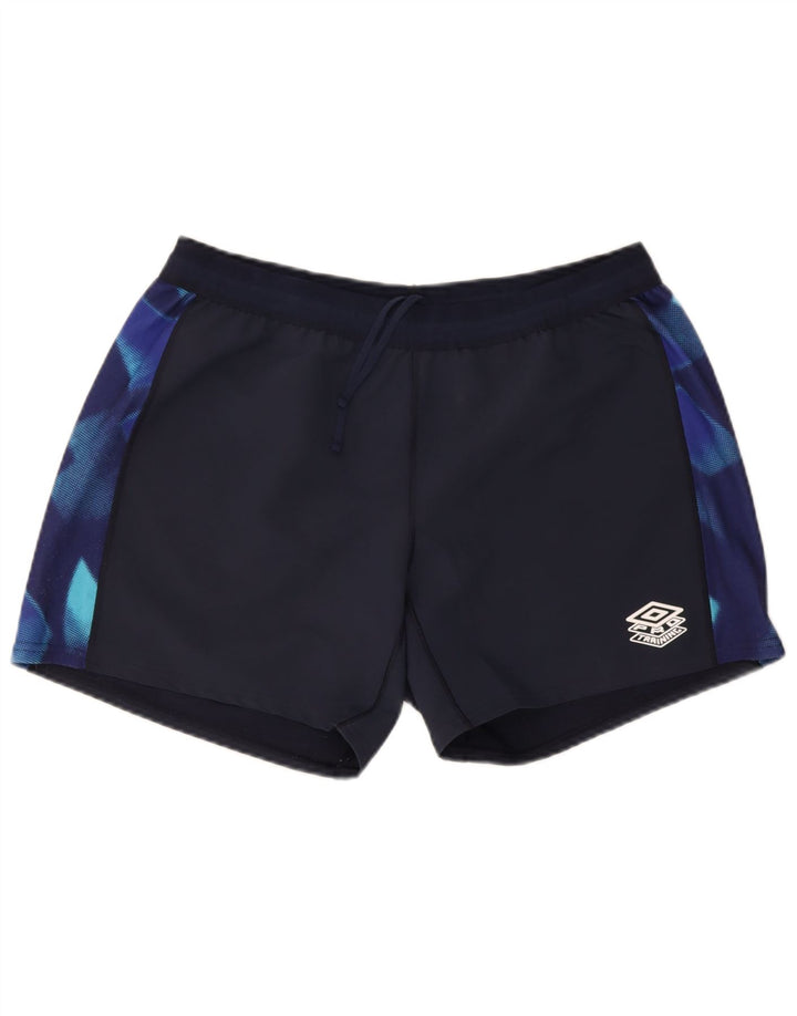 Męskie spodenki sportowe Umbro XL w kolorze granatowym