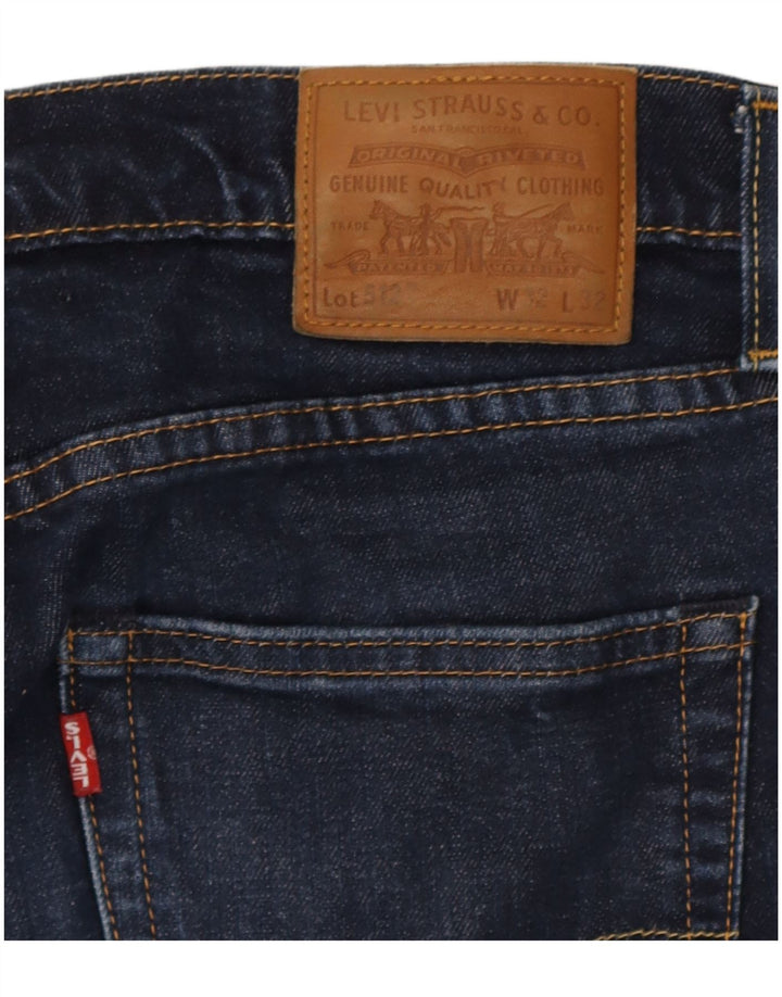 Męskie jeansy Levi's 512 Slim Tapered W32 L32 Granatowe