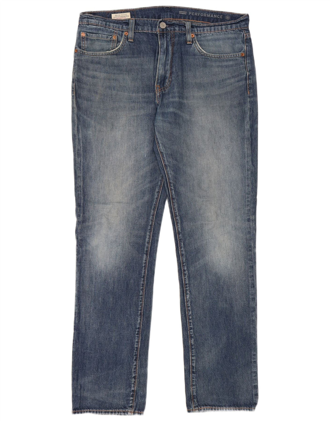 Męskie jeansy Levi's 511 Slim W33 L32 Niebieskie bawełniane