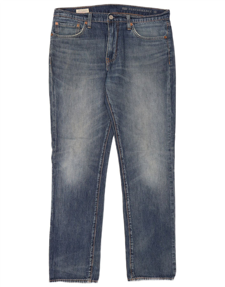 Męskie jeansy Levi's 511 Slim W33 L32 Niebieskie bawełniane