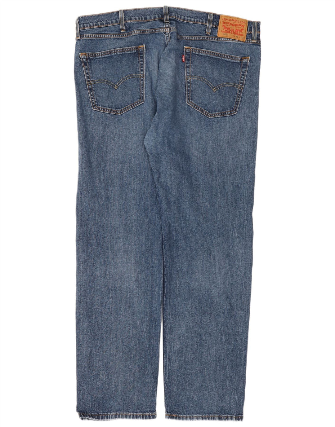 Męskie jeansy Levi's 505 Straight W40 L32 Niebieskie bawełniane