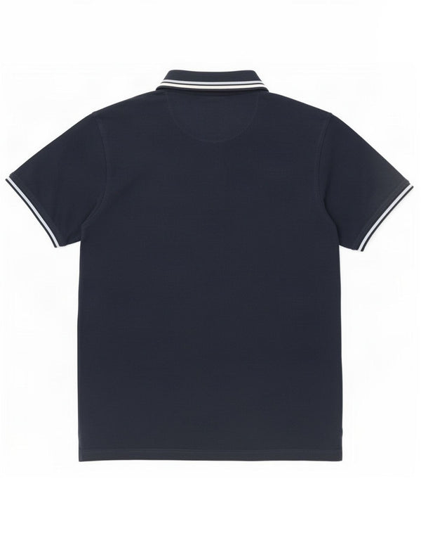 Męska koszulka polo Pierre Cardin o regularnym kroju 2XL, bawełniana w granatowe paski