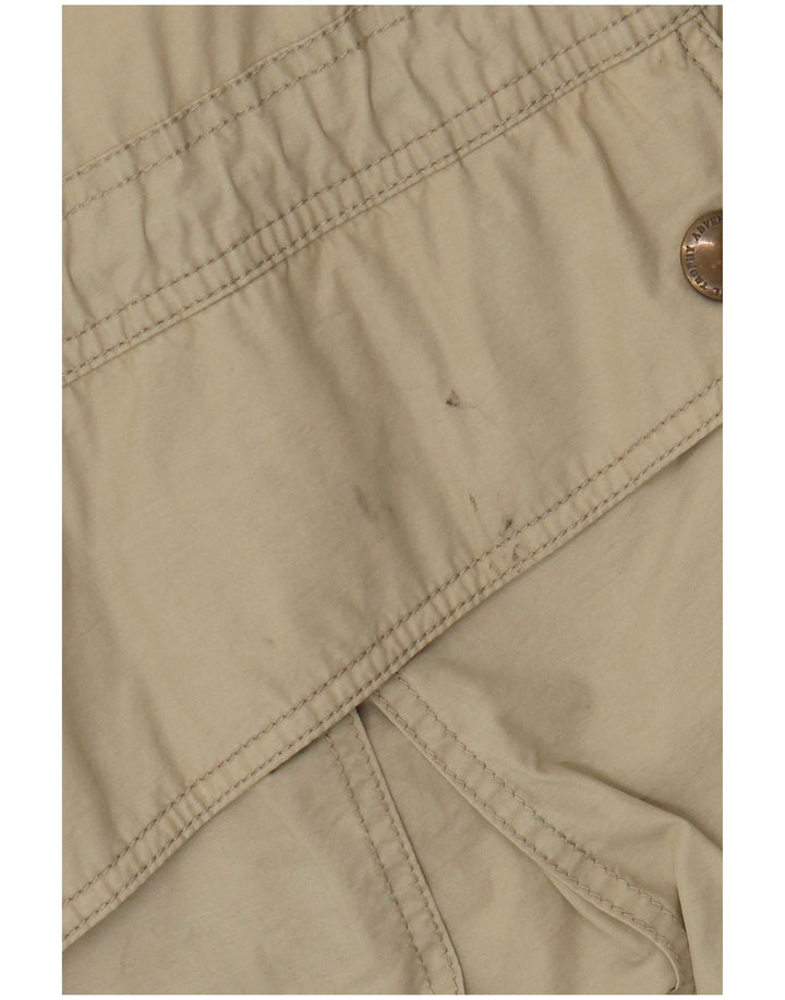 Męska kurtka wiatrówka z kapturem Camel Active UK 48 4XL Beżowy blok kolorów