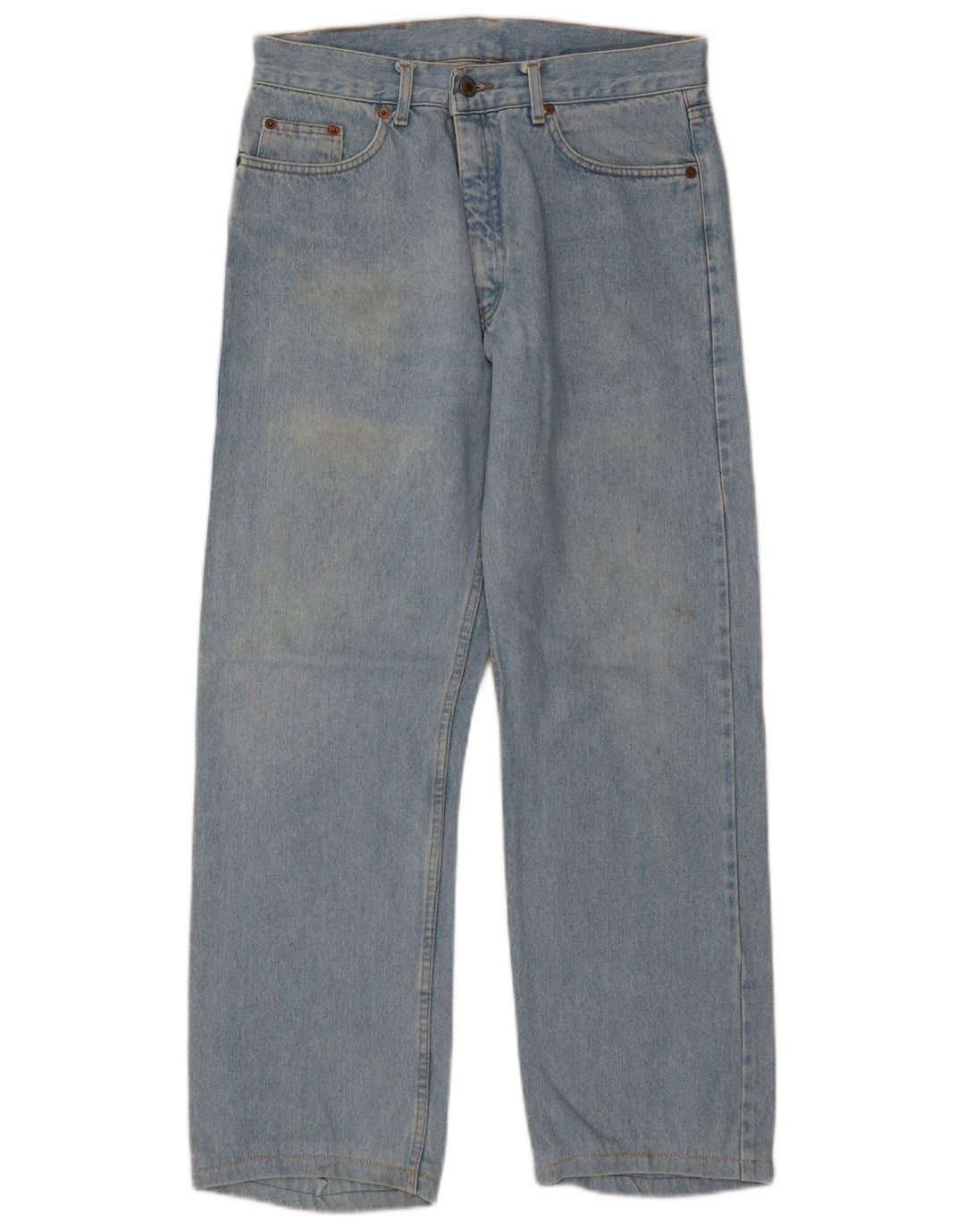 Męskie proste dżinsy FILA W30 L28 niebieskie