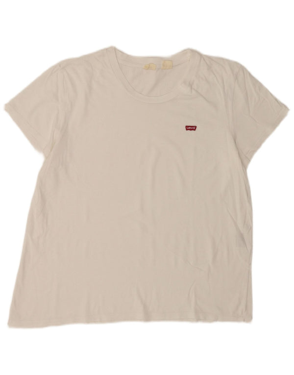 Damska koszulka Levi's Top UK 18 XL, biała