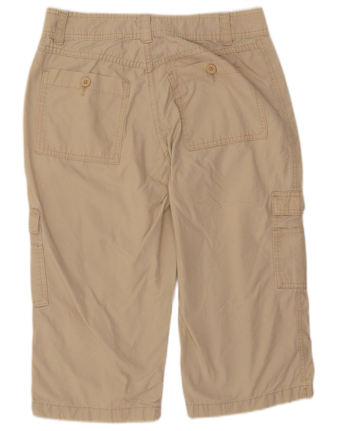 Spodnie damskie LEE Riders Cargo Capri W31 L18 Beżowe