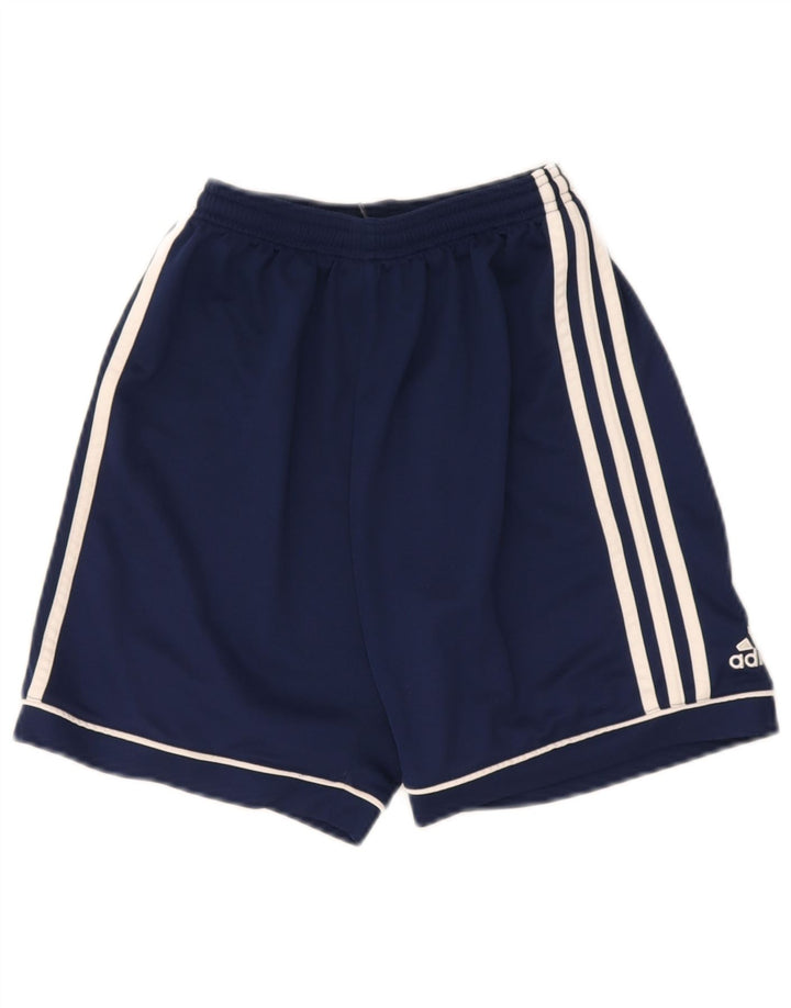 Spodenki sportowe chłopięce Adidas Climalite 13-14 lat, granatowe, poliestrowe