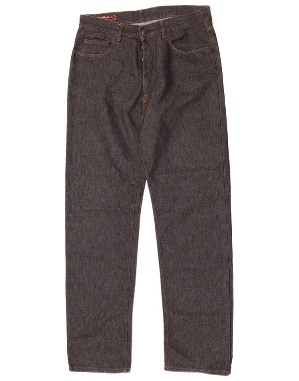 Marlboro Classics Męskie proste dżinsy W33 L34 Granatowa bawełna