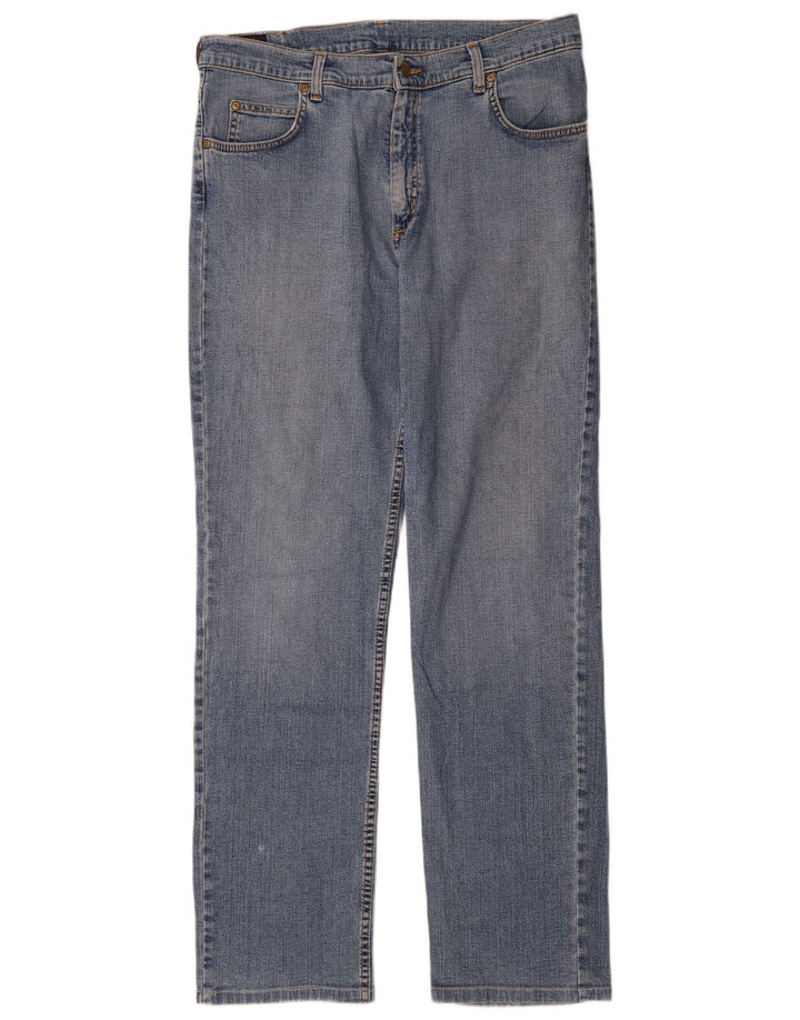 Męskie jeansy Lee Brooklyn Straight W36 L36 Niebieskie bawełniane