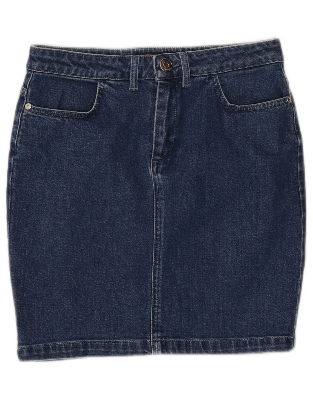 Damska spódnica dżinsowa TRUSSARDI IT 42 Medium W28 Niebieska bawełna