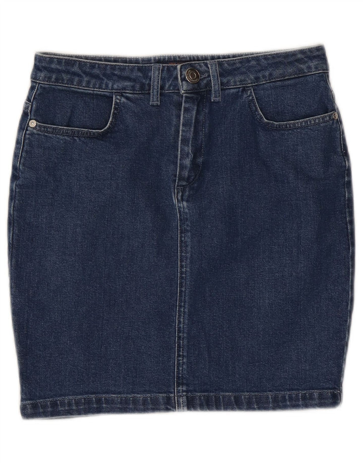 Damska spódnica dżinsowa TRUSSARDI IT 42 Medium W28 Niebieska bawełna