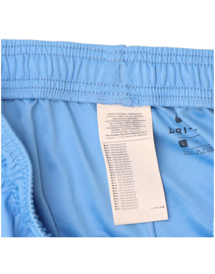 Męskie spodenki sportowe Nike Dri Fit, duże, niebieskie, z poliestru