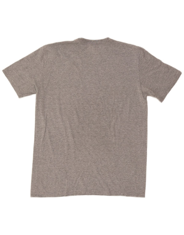 Męski T-shirt Nike o regularnym kroju z grafiką, duży, szary, nakrapiany
