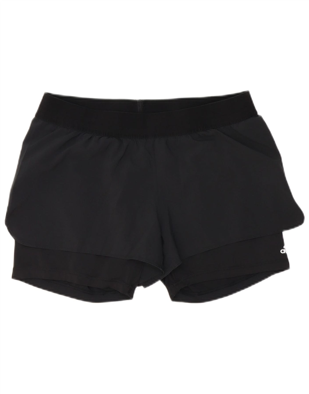 Damskie spodenki sportowe Adidas UK 14, duże, czarne