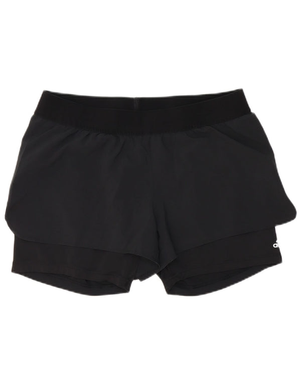 Damskie spodenki sportowe Adidas UK 14, duże, czarne
