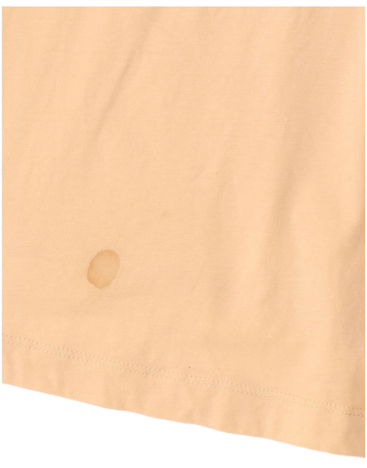 Damska koszulka graficzna CHAMPION Top UK 20 2XL Beżowa bawełna