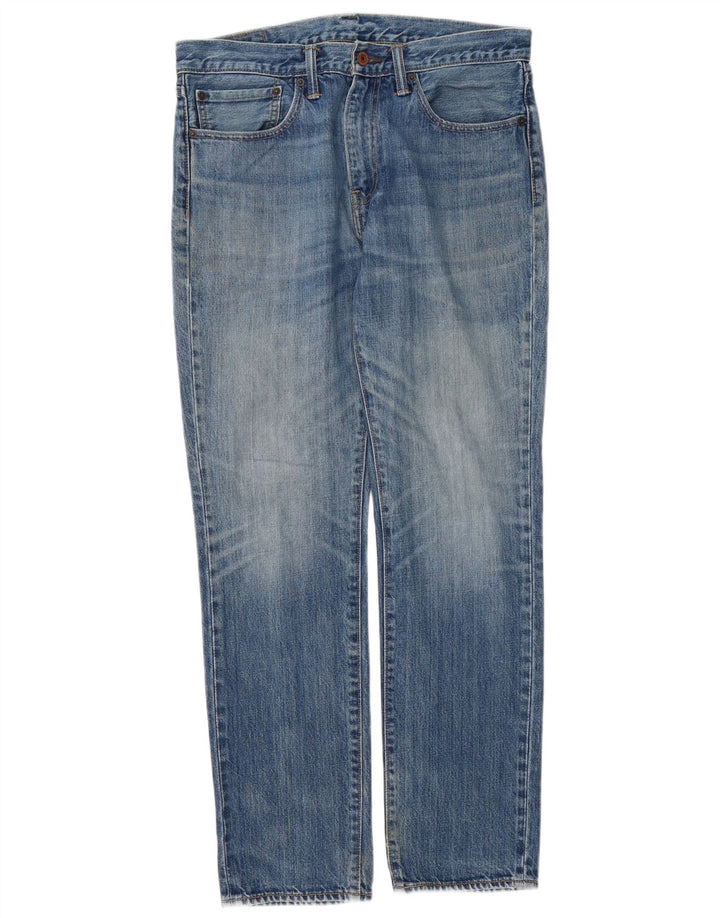Męskie jeansy LEVI'S 511 Slim W34 L32 Niebieska bawełna