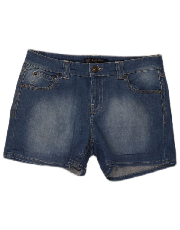 Damskie spodenki jeansowe Oasis UK 10 Small W32 Niebieskie bawełniane
