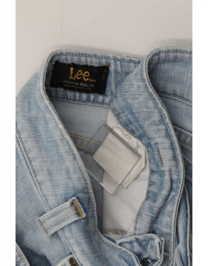 Damskie jeansy Lee Leola Bootcut W28 L32 Niebieskie bawełniane
