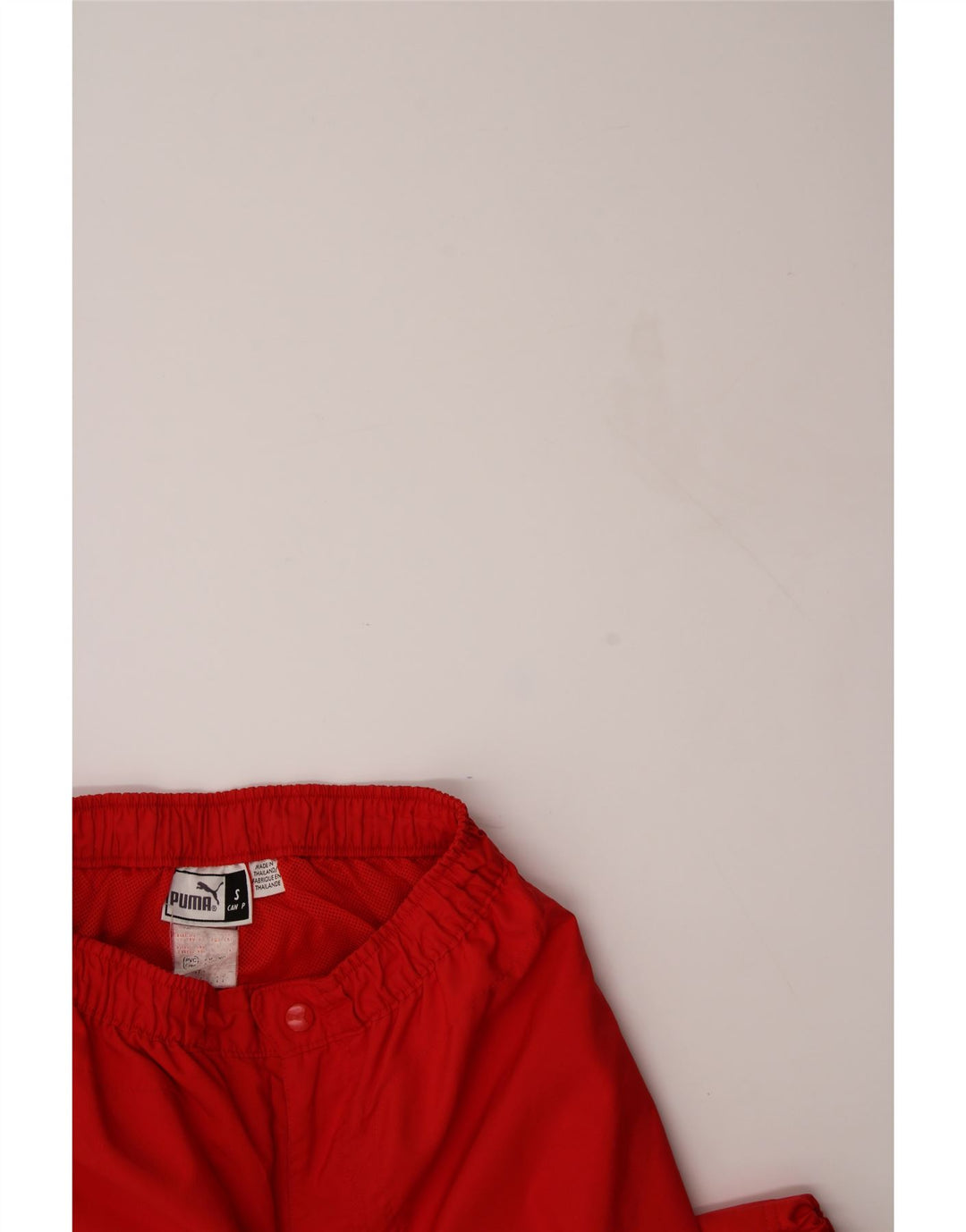 PUMA Mens Joggers Cargo Trousers Small W28 L31 Red Polyester Vintage Puma and Second-Hand Puma from Messina Hembry 