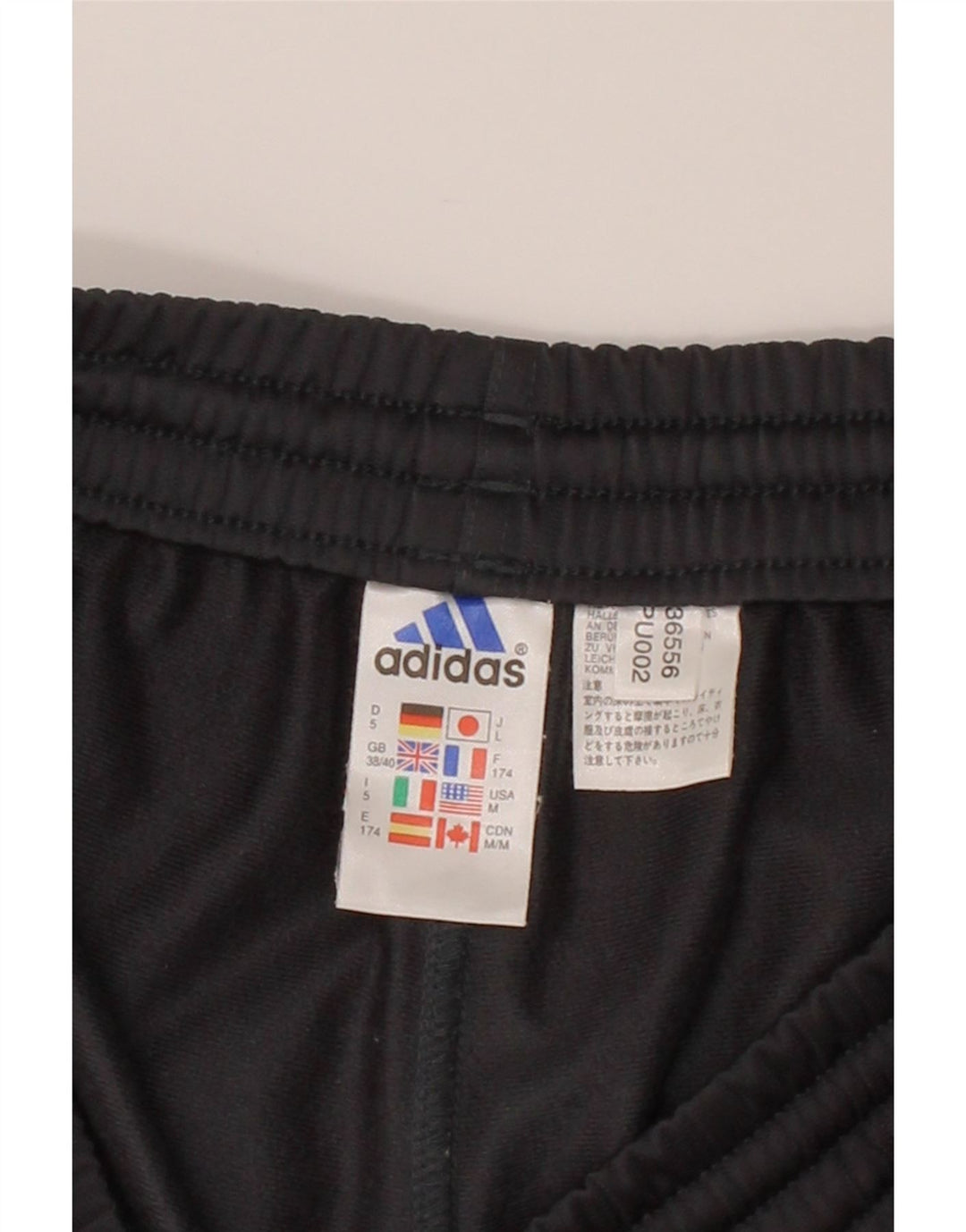 ADIDAS Mens Tracksuit Trousers UK 38/40 Medium  Grey Polyester Vintage Adidas and Second-Hand Adidas from Messina Hembry 