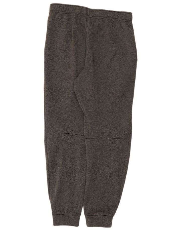Męskie spodnie dresowe Nike Dri Fit, małe, szare, poliestrowe