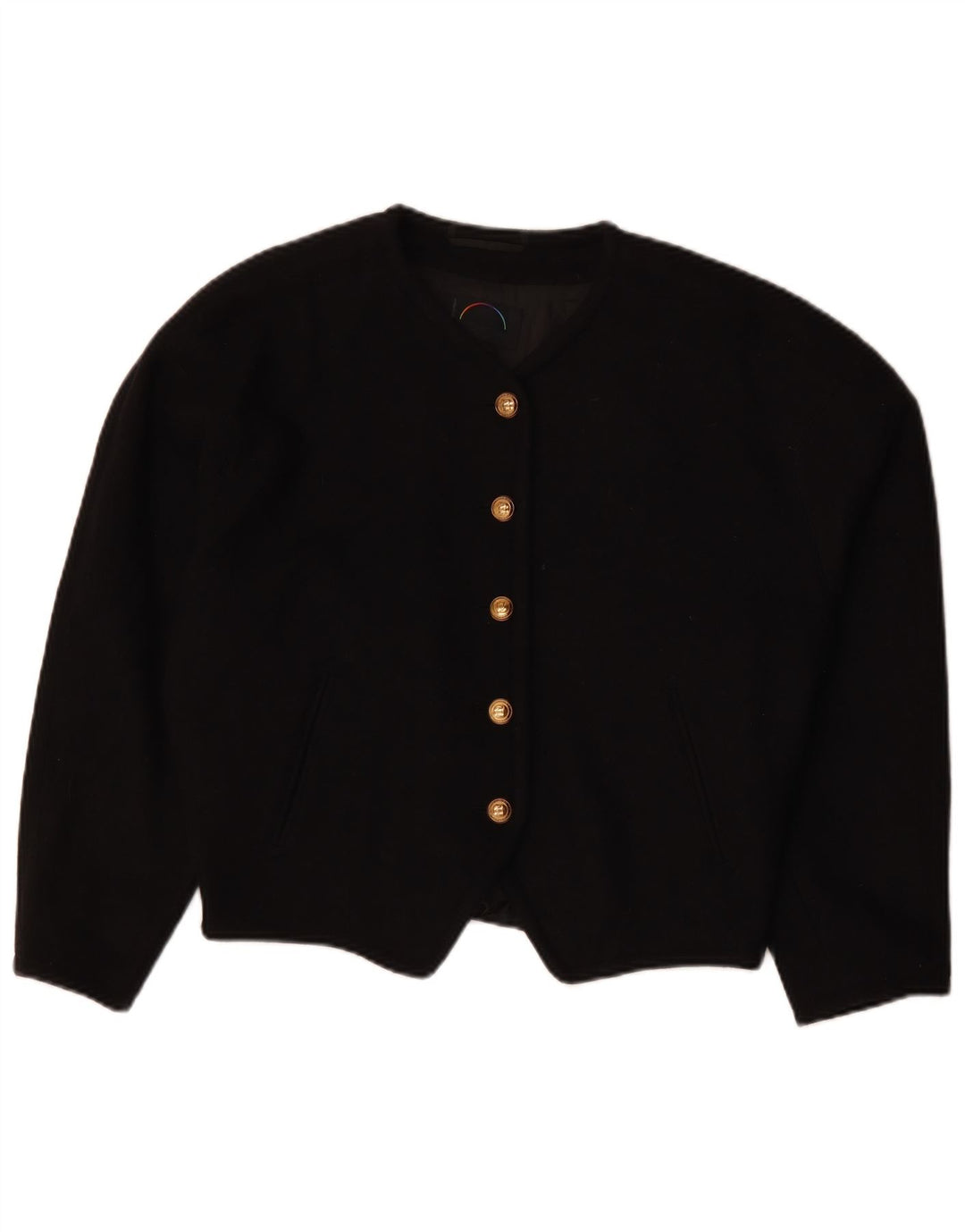 BOGNER Damska marynarka zapinana na 5 guzików, UK 18 XL, czarna