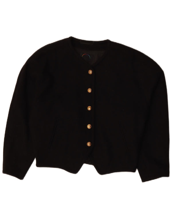 BOGNER Damska marynarka zapinana na 5 guzików, UK 18 XL, czarna