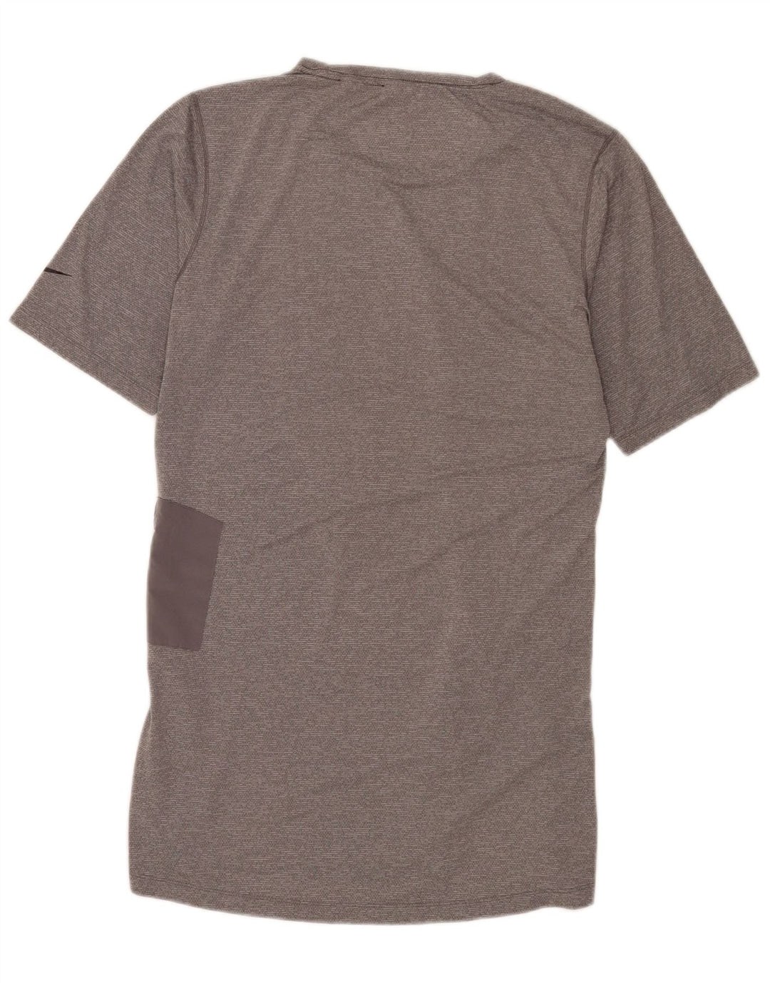Męski T-shirt Nike Dri Fit Top, średni szary poliester