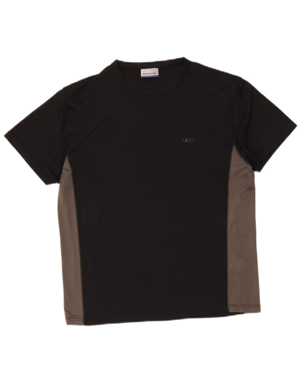 T-shirt męski Reebok Top, średni czarny, blok kolorów