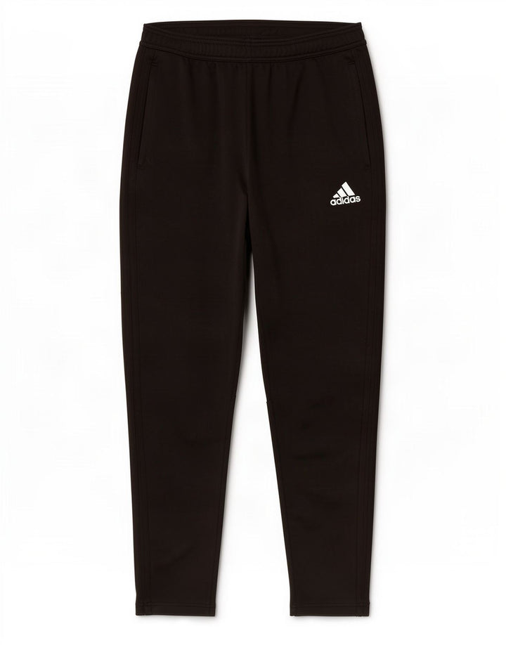 Męskie spodnie dresowe Adidas Climacool, średni czarny poliester