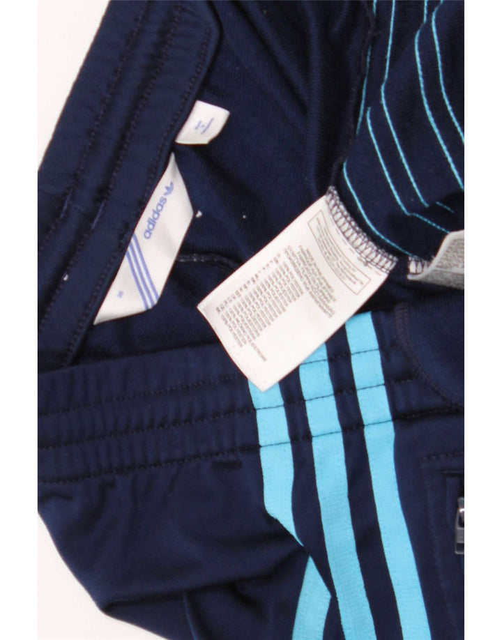 Damskie spodnie dresowe Adidas EU 36, małe, granatowe, poliestrowe