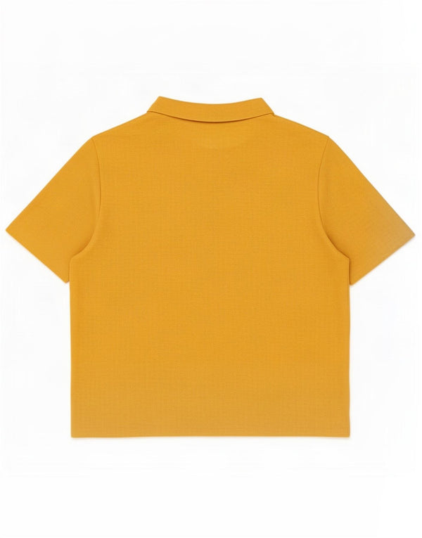 T-shirt damski Zara Trafaluc Top UK 16, duży, żółty, bawełniany