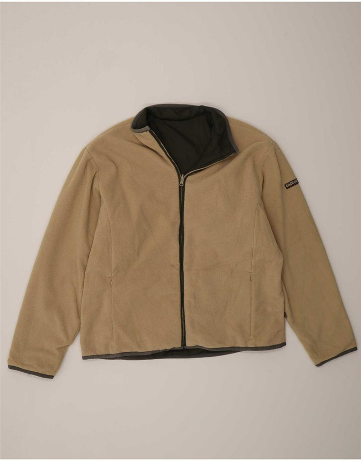 Męska dwustronna kurtka Napapijri Geographic UK 40 Large Khaki