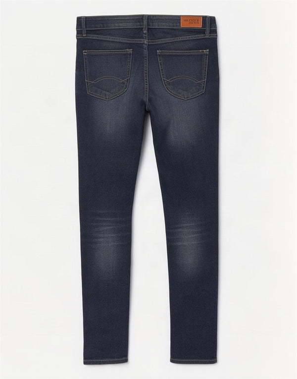 Damskie jeansy skinny Tommy Hilfiger W32 L30 Granatowa bawełna