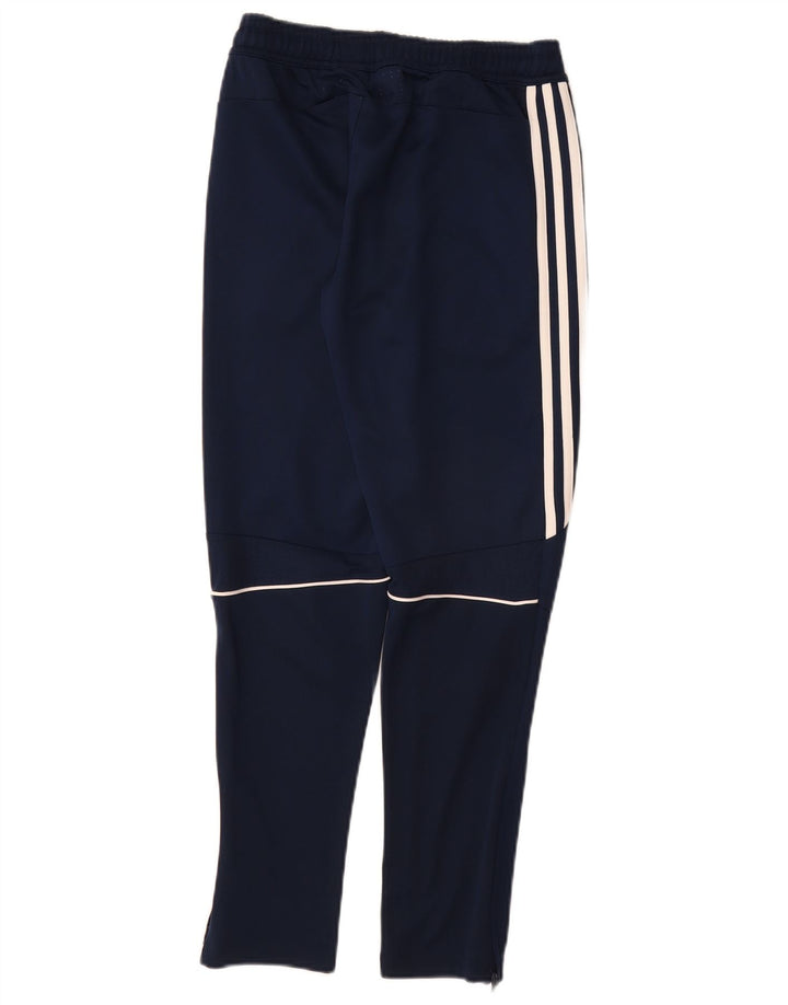 Chłopięce spodnie dresowe ADIDAS Climacool 11-12 lat, granatowe, poliestrowe