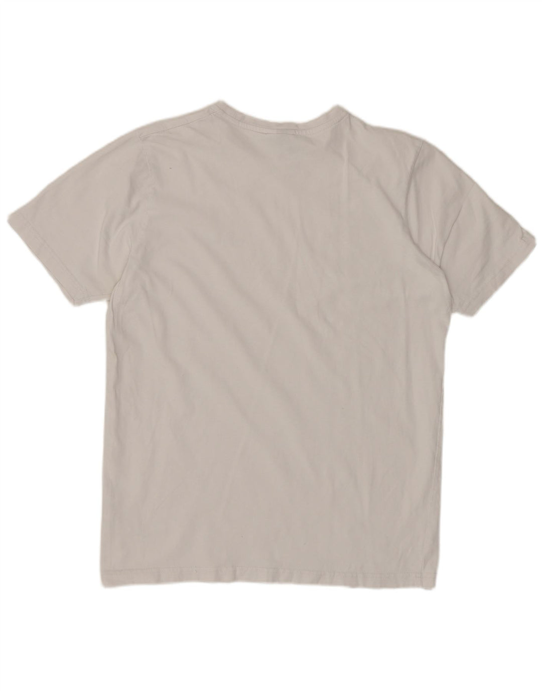 Damska koszulka z grafiką ELLESSE Top UK 14, średnia biała bawełna