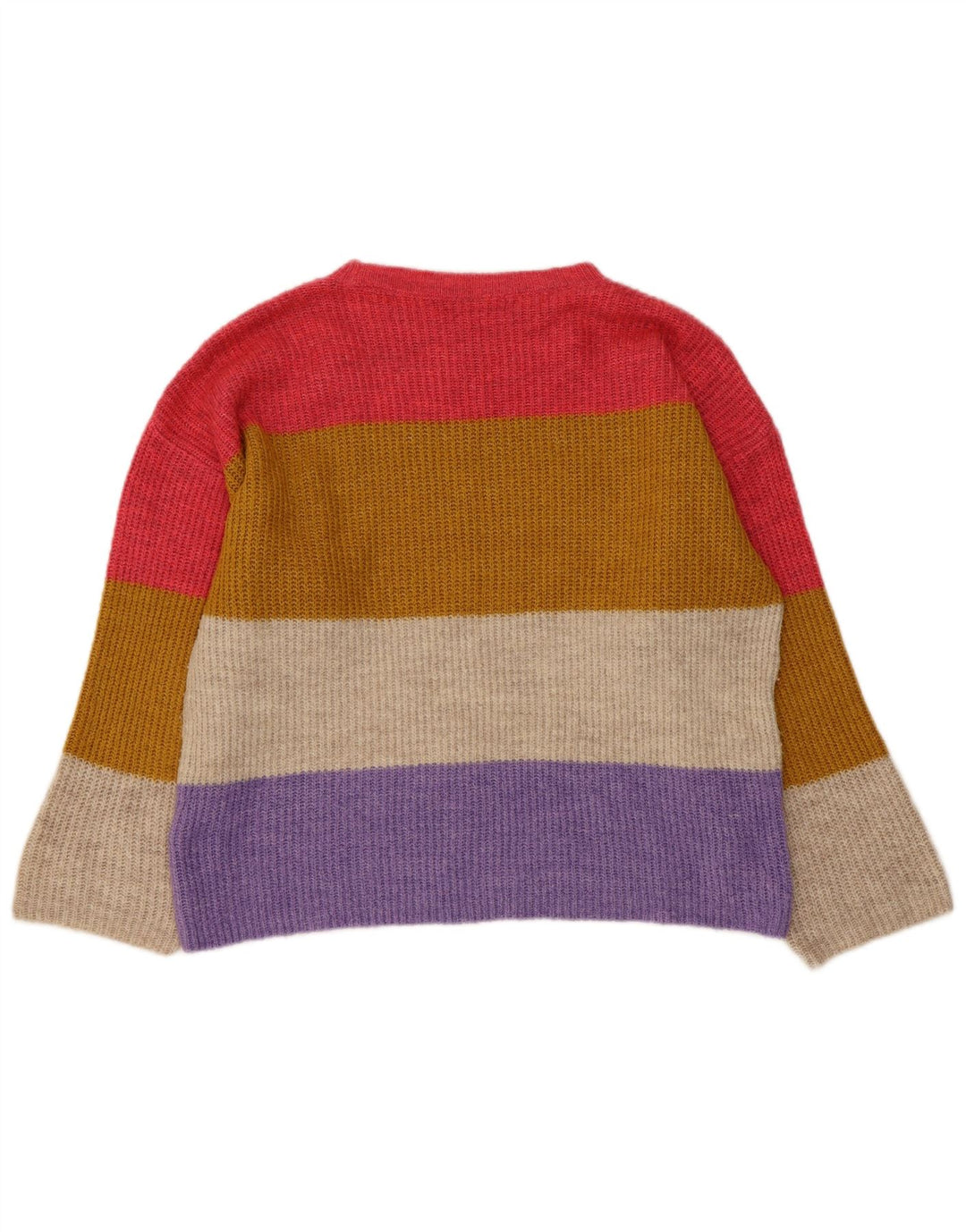 Marks & Spencer Damski sweter z dekoltem w łódkę, UK 14, średni, wielokolorowy