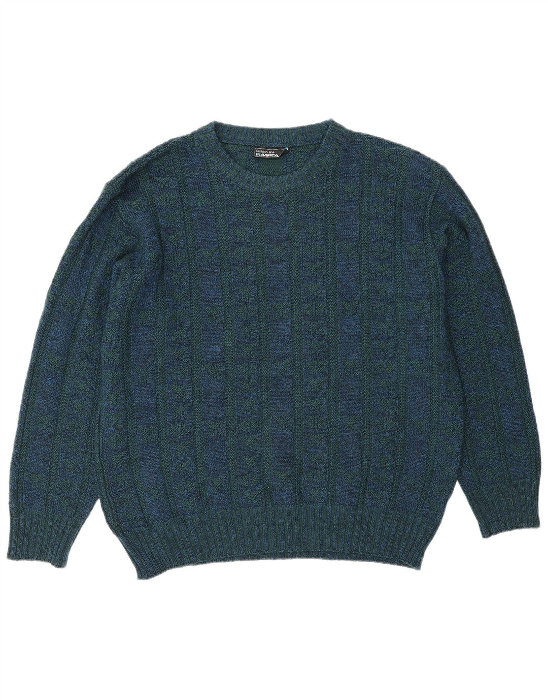 Męski sweter z okrągłym dekoltem Rasica IT 54 XL Niebieski