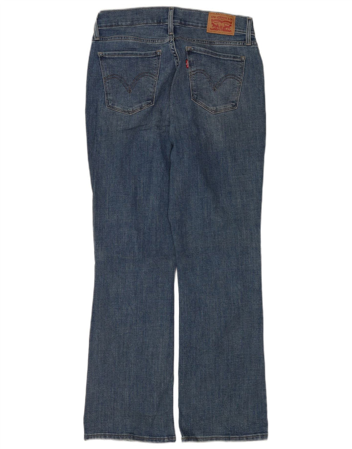 Damskie jeansy Levi's Curvy Bootcut W30 L30 Niebieska bawełna