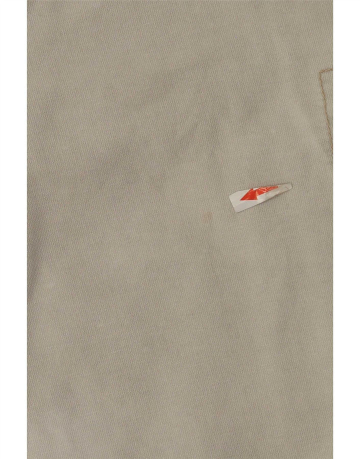 Męskie spodenki cargo w stylu vintage 2XL W42 Szara bawełna