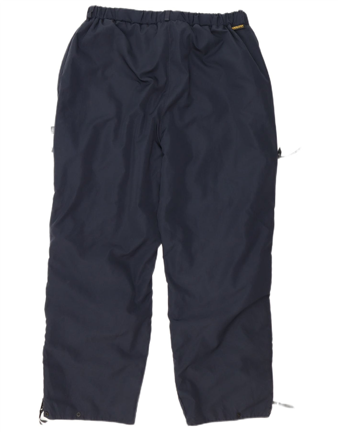 Męskie spodnie dresowe w stylu vintage XL, granatowe, poliestrowe