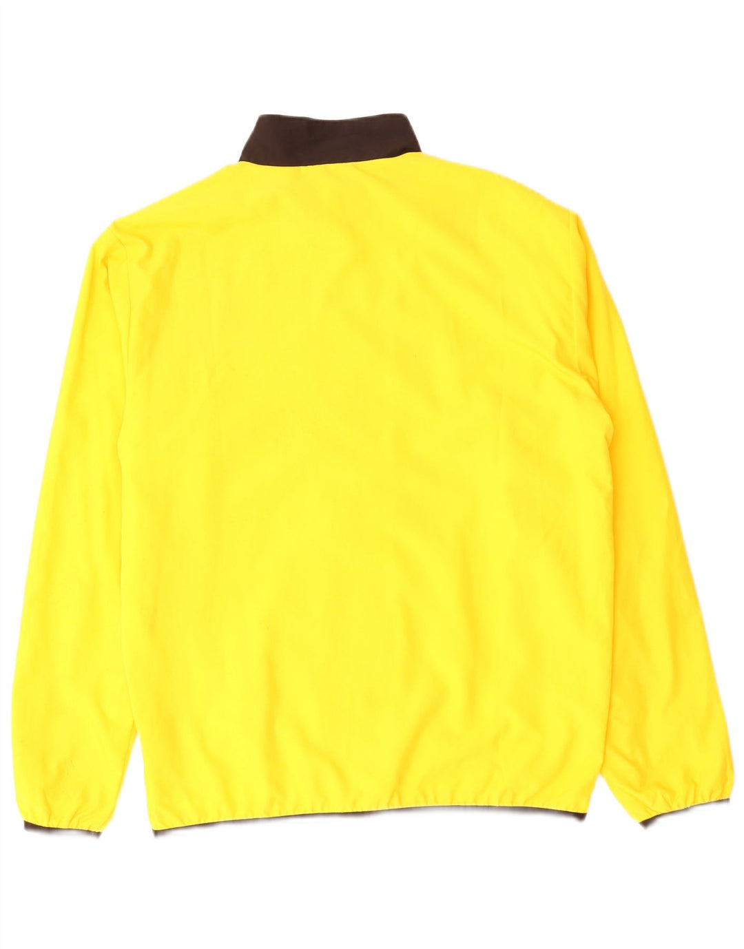 Męska kurtka dresowa Puma, średnia żółta, poliester z blokami kolorów