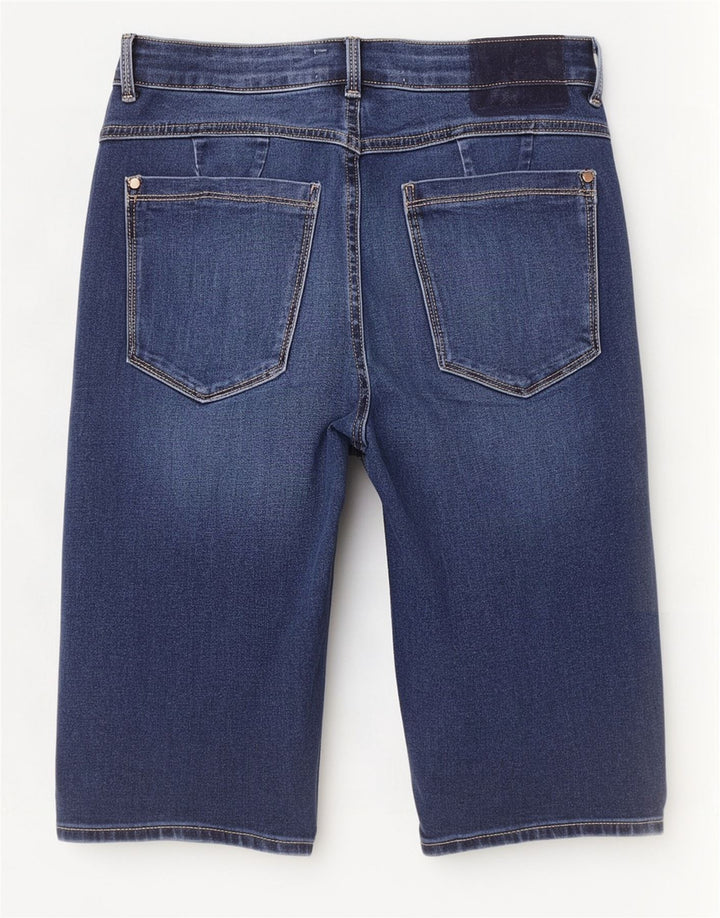 Marks & Spencer Damskie spodenki jeansowe Magic UK 12 Medium W28 Granatowe