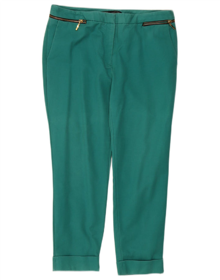 Krótkie spodnie damskie Zara EU 40 Medium W30 L25 Zielone