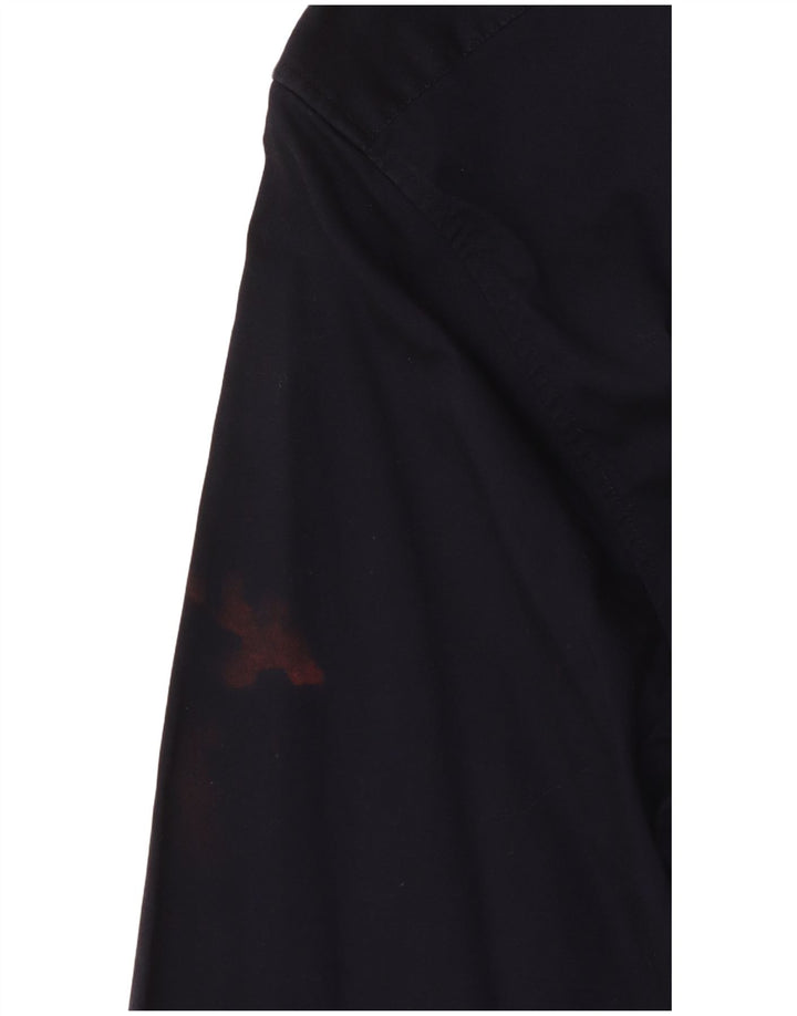 Męska dopasowana koszula Calvin Klein rozmiar 39 15 1/2 Średni granatowy bawełniany