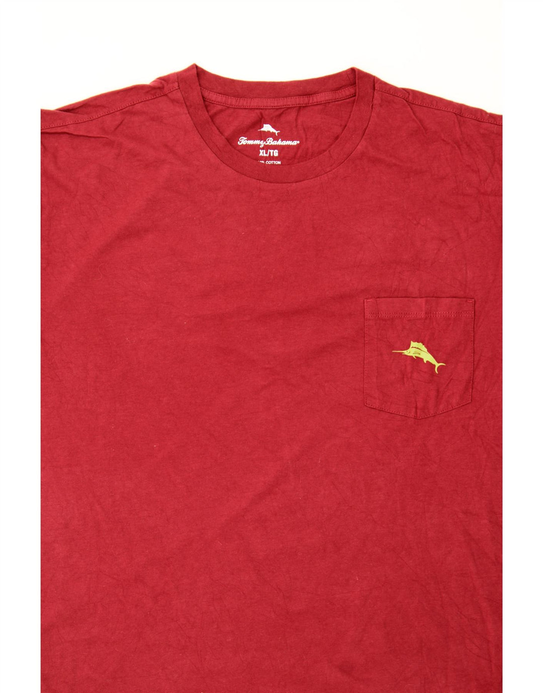 EDDIE BAUER Mens Graphic T-Shirt Top XL Red Cotton Vintage Eddie Bauer and Second-Hand Eddie Bauer from Messina Hembry 
